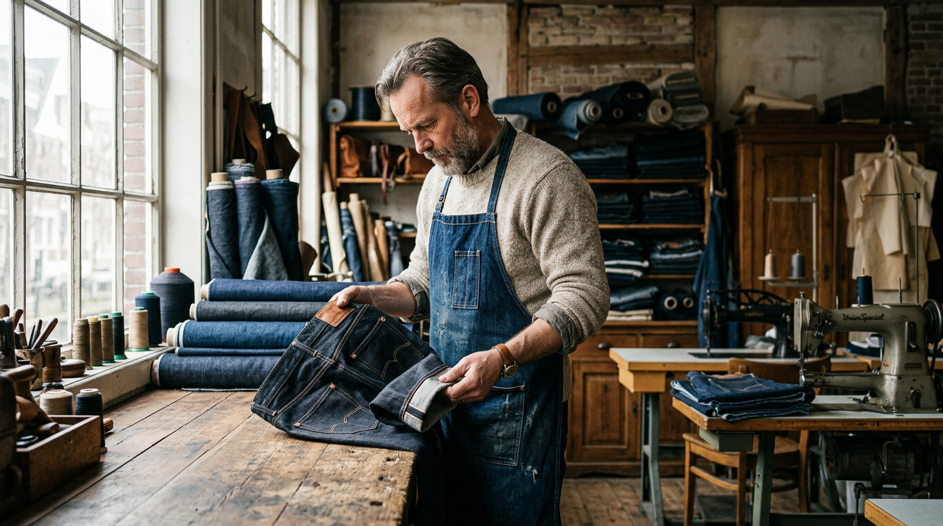 Blue Amsterdam: In the City Where Denim Is a Religion
