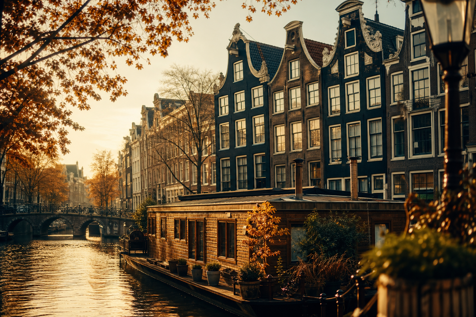 Amsterdam vintage scene