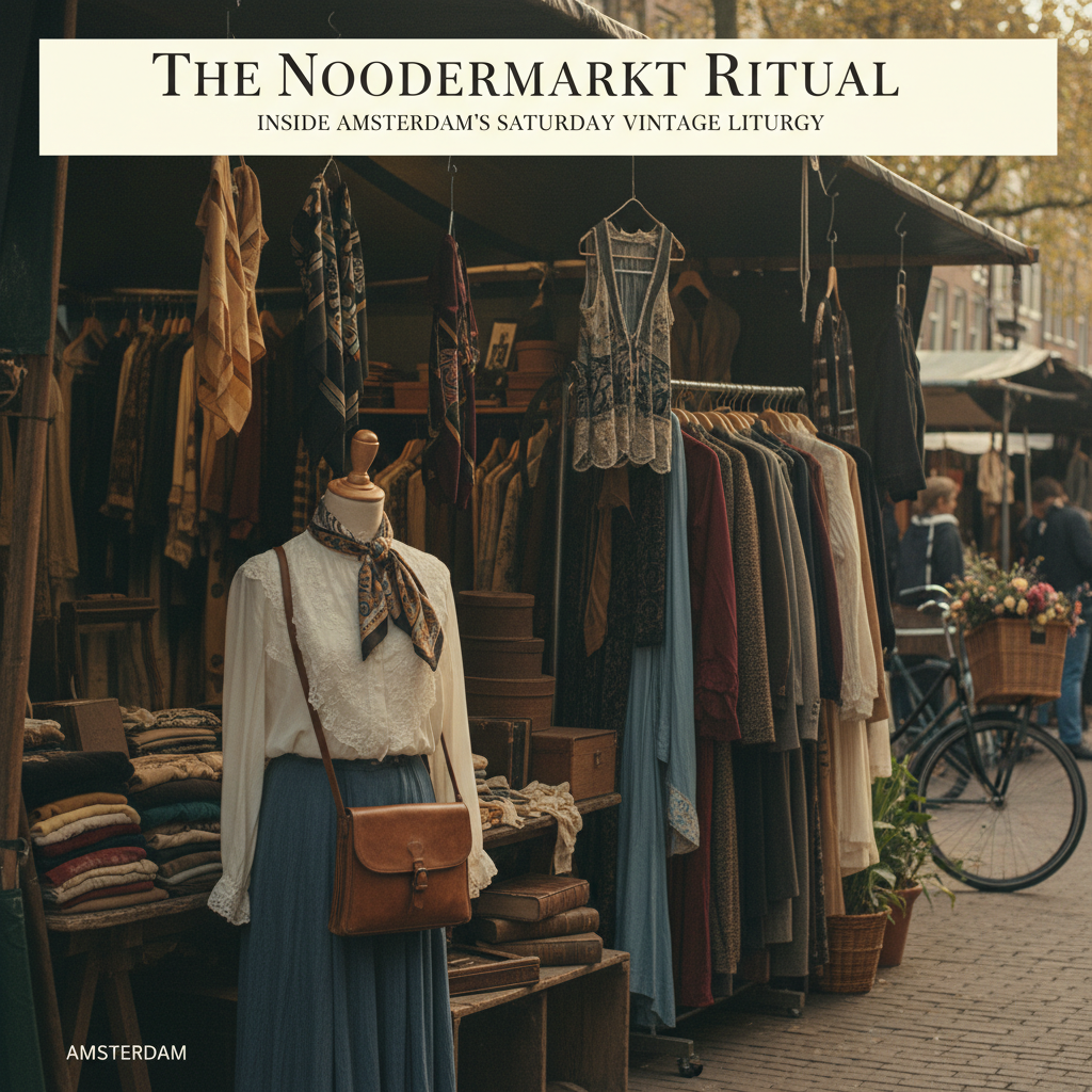 The Noordermarkt Ritual: Inside Amsterdam's Saturday Vintage Liturgy