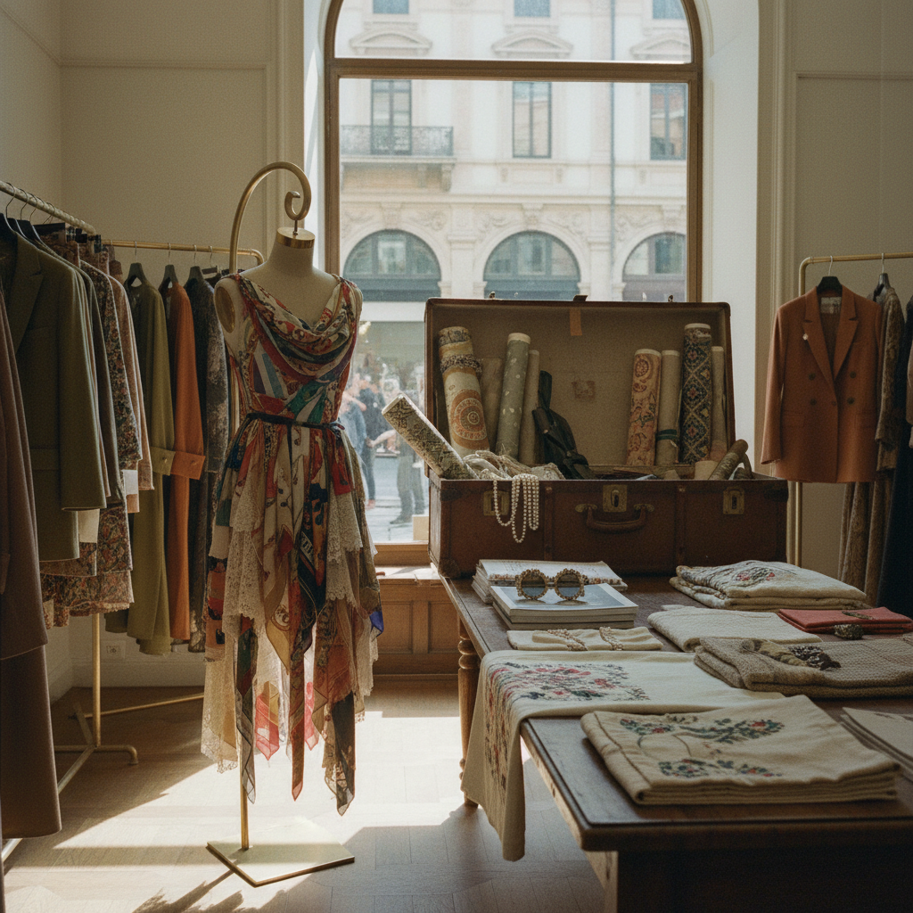 Milan's Vintage Revival: Sustainable Style on the Catwalks