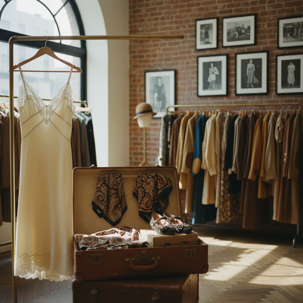 NYC Vintage Scene: Timeless Style in the Concrete Jungle