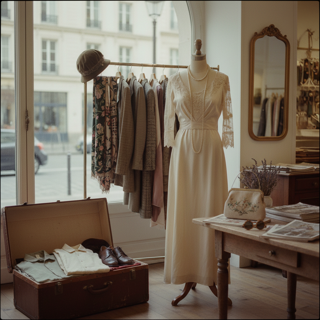 Parisian Vintage: Timeless Style on the Streets of Love