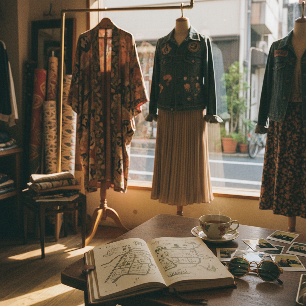 Shimokitazawa: A Curator's Vintage Map of West Tokyo