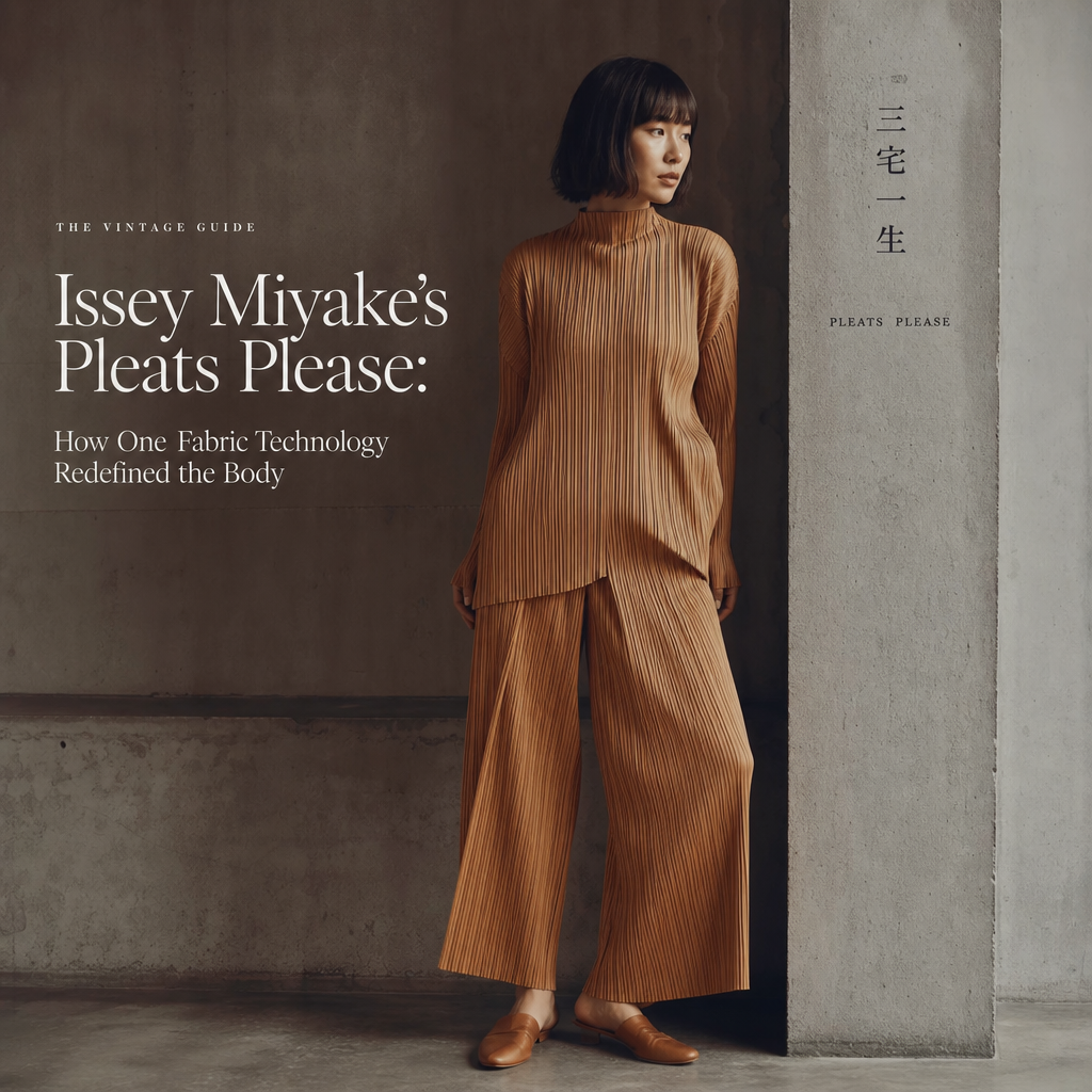 Issey Miyake's Pleats Please: How One Fabric Technology Redefined the Body