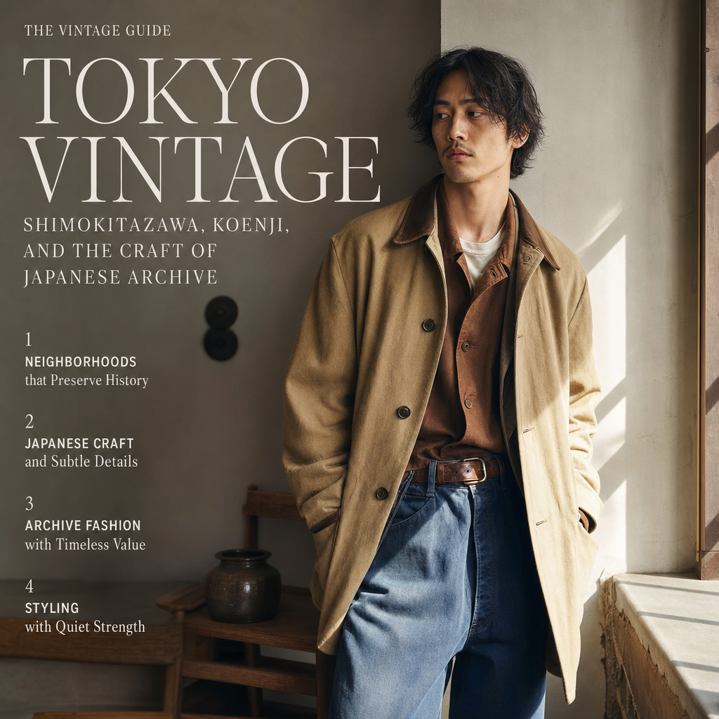 Tokyo Vintage: Shimokitazawa, Koenji, and the Craft of Japanese Archive