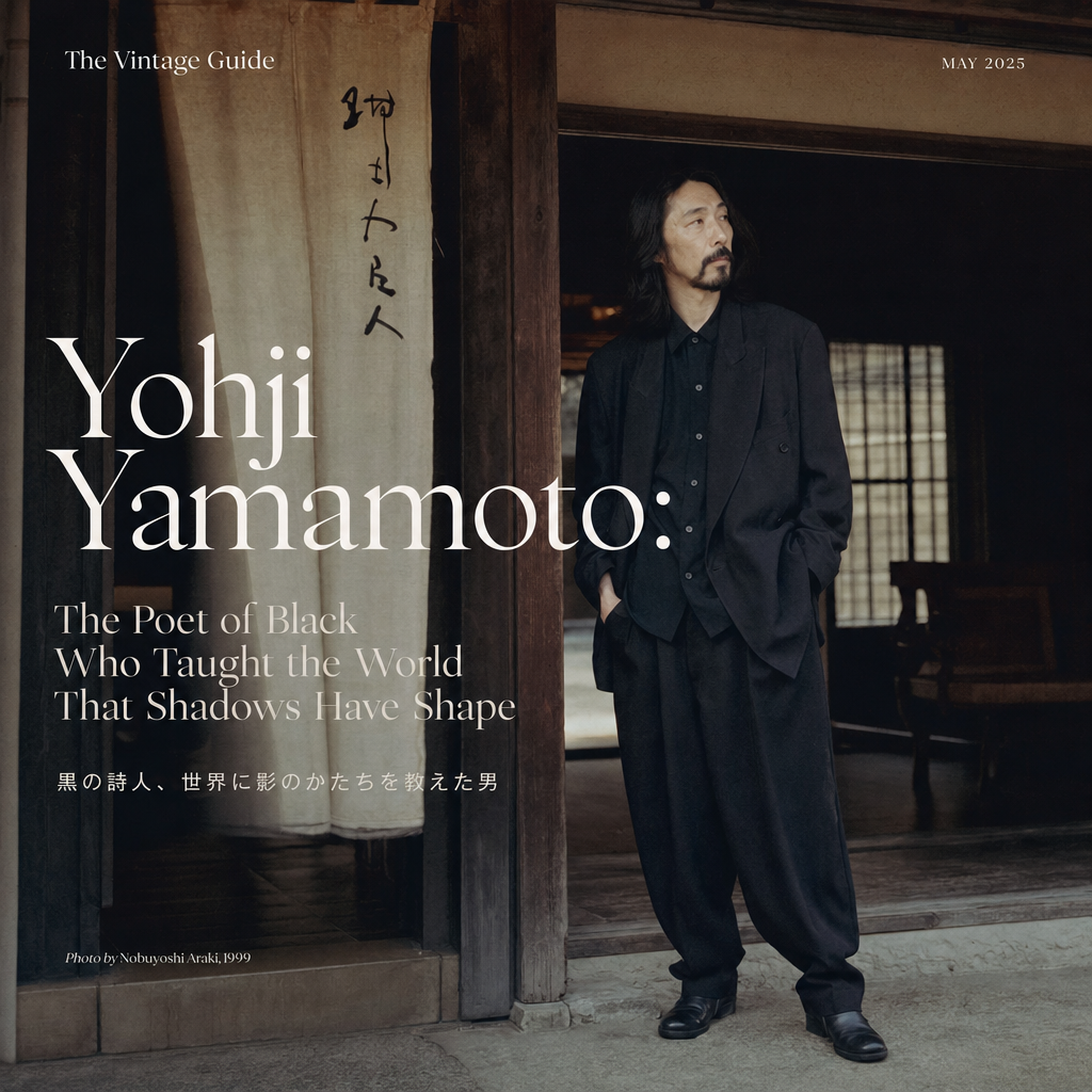 Yohji Yamamoto: The Poet of Black Who Taught the World That Shadows Have Shape